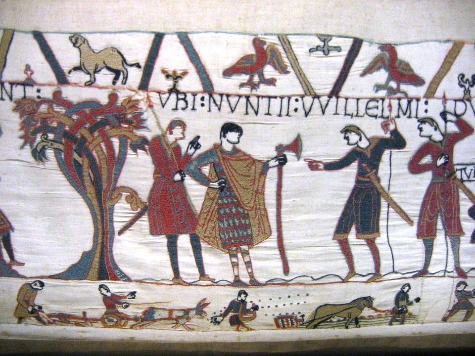 The Bayeux Tapestry – Embroidery or Fabrication?